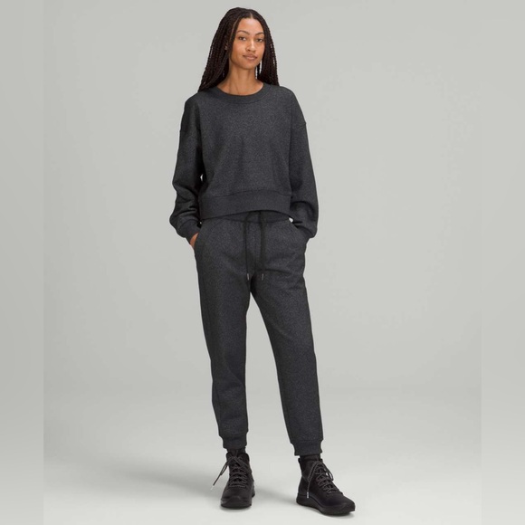 Lululemon Scuba High-Rise Jogger 7/8 Length *Black Sparkle - Picture 3 of 15